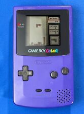 Nintendo Game Boy Color + Tetris - (Púrpura uva) - Auténtico probado/funcionando, usado segunda mano  Embacar hacia Argentina