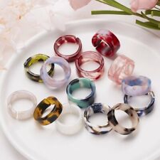 5pcs colorido resina acrílica nudillo midi anillos conjunto de joyas de mujer regalo al por mayor segunda mano  Embacar hacia Argentina