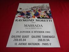Affiche peintre raymond d'occasion  France