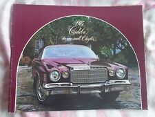 Chrysler cordoba brochure for sale  KINGS LANGLEY