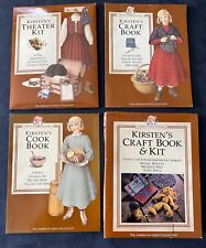 Kirsten’s American Girl Pastimes livro de culinária, kit de teatro, livro de artesanato e kit, usado comprar usado  Enviando para Brazil