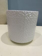 White ceramic plant for sale  RADLETT