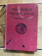 The World Pocket Atlas by John Bartholomew 1951 na sprzedaż  Wysyłka do Poland