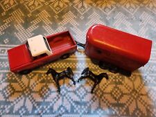 Usado, Vintage ERLT International Scout Terra Reboque de Cavalo Vermelho/Caminhão de Recolha Brinquedo de Aço  comprar usado  Enviando para Brazil