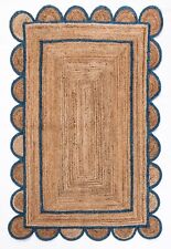 Alfombra vieira natural hecha a mano yute rectangular alfombra decoración del hogar alfombra sala de estar, usado segunda mano  Embacar hacia Argentina