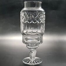 Crystal hurricane lamp for sale  GRIMSBY