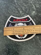 Airwolf embroidered iron for sale  Suffield