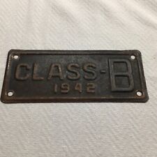 b class license for sale  Lanark