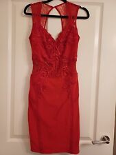 Red lipsy dress for sale  WEST CALDER