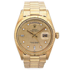 1967 Rolex President Day-Date relógio automático masculino ouro 18K diamante ref 1803 comprar usado  Enviando para Brazil