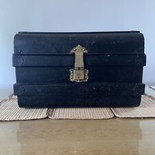 Metal steamer trunk for sale  LEIGH-ON-SEA