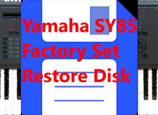 Juego de disquete de restauración de fábrica para patrón de batería Yamaha SY85 Performances Voices segunda mano  Embacar hacia Argentina