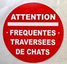 Panneau attention frequentes d'occasion  Rougemont