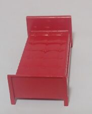 Móveis em miniatura vintage para casa de bonecas plástico aliado vermelho cama , usado comprar usado  Enviando para Brazil