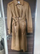 Trench cuir marron d'occasion  Rouen-
