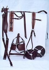 Leather horse driving for sale  Shipping to Ireland