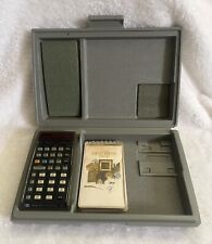 Calculadora científica vintage HP-55 con estuche de plástico sin probar para piezas segunda mano  Embacar hacia Argentina