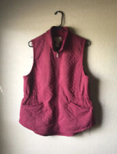 Women vest burgundy for sale  Owasso