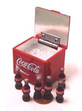 Caixa refrigeradora de Coca-Cola cheia Tumdee escala 1:12 casa de bonecas acessório de bebida Coca-Cola P comprar usado  Enviando para Brazil