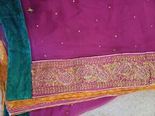 Pink bridal dupatta for sale  STOCKPORT