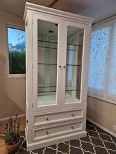 Tall glass display for sale  SWANLEY