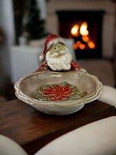 Stoneware ceramic santa for sale  Venice