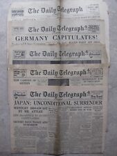 Daily telegraph newspapers for sale  CHESTER