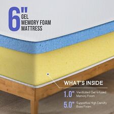 mattress foam 6 memory for sale  Jamaica