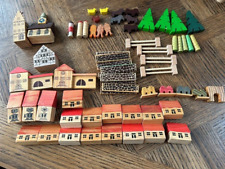 Wooden village bag for sale  CANTERBURY