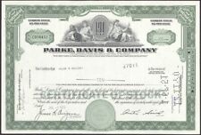 Vintage stock certificate, used for sale  Miami
