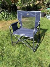 GCI Outdoor Freestyle Rocker Chair Blue Grey Foldable Rocking Chair Hardly used for sale  Shipping to South Africa