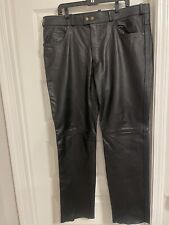Motorcycle black leather for sale  Springville