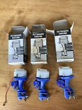 3 VINTAGE TOY OUTBOARD MOTOR BOXED FOR MODEL BOATS New Old Stock, used for sale  Shipping to South Africa