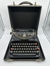 Vintage 1930’s Remington Rand 5 Streamliner Portable Typewriter & Case, used for sale  Shipping to South Africa