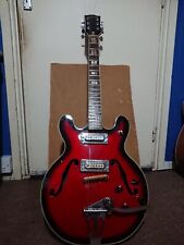 Used, 1960s 1970s Audition/Columbus Hollow Body Mij Guitar Electric  for sale  Shipping to South Africa