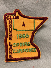 (QS-3)   Boy Scouts -  1966 Clubhouse Lake - Spring Camporee patch for sale  Shipping to South Africa