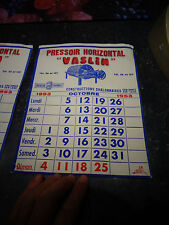 Ancien calendrier shmitt usato  Spedire a Italy