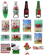 Wales Fridge Magnets Bottle Openers Welsh Cymru Travel Souvenirs UK Seller, used for sale  Shipping to South Africa