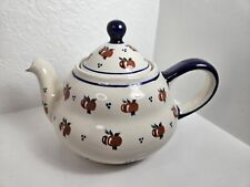 Boleslawiec pottery teapot for sale  San Antonio