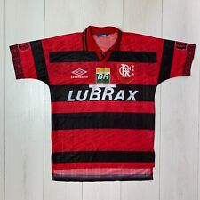 Camisa de futebol Flamengo Brasil #10 Centenary Home 1995/1996 Umbro M adulto, usado comprar usado  Enviando para Brazil