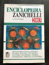 Enciclopedia zanichelli 2003 usato  Bologna