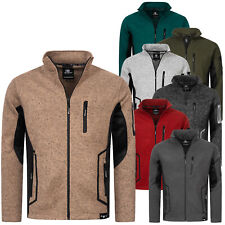 Usado, Rock Creek Herren Fleecejacke Melange Fleece Übergangsjacke Outdoor Jacke H-367  comprar usado  Enviando para Brazil