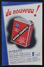 Publicité 1934 antar d'occasion  Nantes-