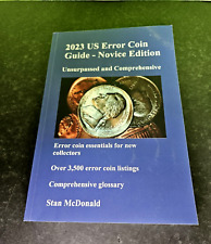 Guía de monedas de error de EE. UU. 2023 - edición para novatos de Stan McDonald, libro de bolsillo 2023 segunda mano  Embacar hacia Argentina