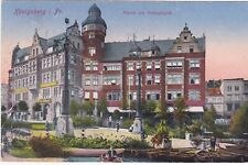 Gebraucht, Ak: Königsberg, Ostpreussen, Partie am Schloßteich, farbig, ca. 1915, gelaufen gebraucht kaufen  Preetz
