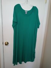 Usado, Vestido camiseta verde feminino plus size novo sem etiquetas por CATHERINE'S tamanho 2X comprar usado  Enviando para Brazil