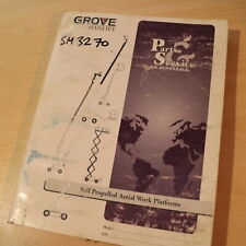Grove SM3270DF Scissor Lift Repair Shop Service Manual Parts Catalog list Book for sale  Portland