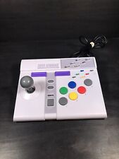 Controlador Joystick Arcade Super Nintendo SNES Asciiware Advantage 4910 Probado segunda mano  Embacar hacia Argentina