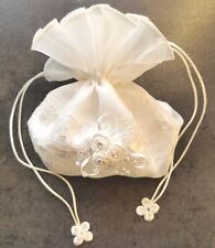 Brautbeutel perlen verzierung gebraucht kaufen  Schwabach