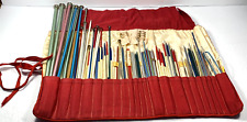 Used, HUGE LOT OF 115 BATES & BOYLE KNITTING CROCHET NEEDLES VARIOUS SIZES & LENGTHS for sale  Shipping to South Africa